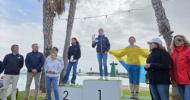 Lilou Backes sur la première marche du podium - Opti Ligue