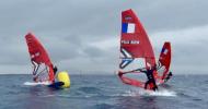 Marion et Tom en stage à Hyères - IQ Foil