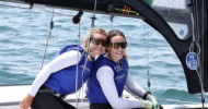 Mathilde Lovadina & Lou Berthomieu 5èmes au championnat d'Europe - 49erFX