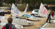 Première régate pour les Optimist benjamins