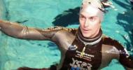 Record de France d'apnée pour Morgan Bourc'his à 175m