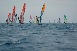 Marion Couturier 4ème du premier championnat de France Windfoil !