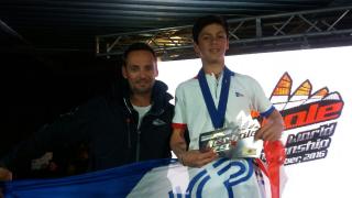 Mathis Ghio, champion du monde Bic 293 minimes !