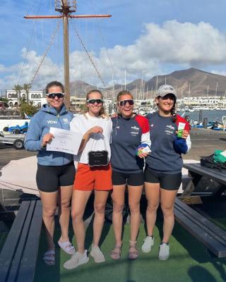 Médaille d'argent à Lanzarote pour Mathilde & Aude ! - 49erFX