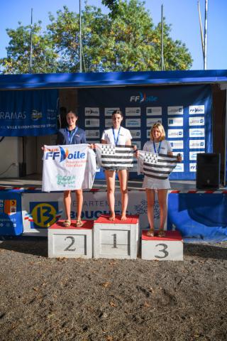 Médaille d'argent pour Sarah Bordes Laridan - Windfoil