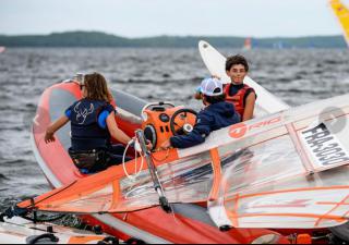 Médaille de bronze au championnat de France pour Zoé - Planche à voile