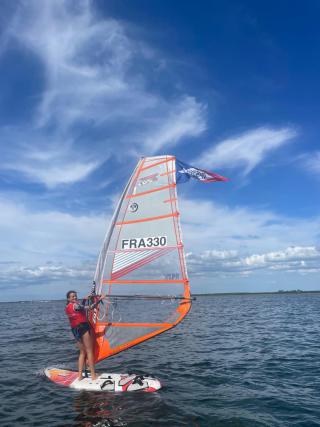 Médaille de bronze au championnat de France pour Zoé - Planche à voile