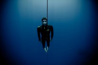 Morgan Bourc'his toujours en abyss 