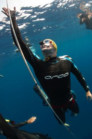 Morgan en bronze sur le championnat du monde d'apnée en Grèce !