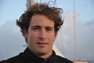 Morgan Lagravière, vainqueur de la sélection Figaro "Vendée Challenge"