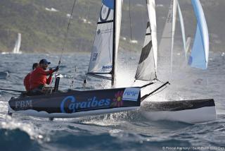 Noé Delpech 10ème de la St Barth Cata Cup