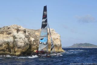 Noé Delpech 10ème de la St Barth Cata Cup