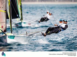 Noé Delpech et Martin Guez étaient à la Sailing World Cup de Hyères