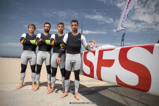 Noé Delpech représente l'YCPR sur le Tour de France à la Voile