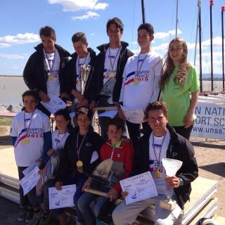 Nos jeunes planchistes sont champions de France UNSS collège et lycée !
