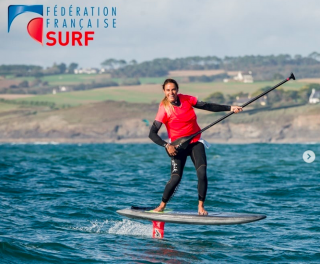 Olivia vainqueure d'une étape du World Tour et championne de France ! - Wingfoil & SUP Foil