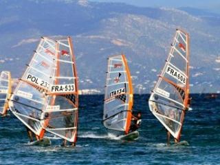 Philippe Lafay, vice champion d'Europe jeunes de planche à voile !