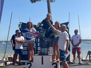 Podium lors des Championnats de France - Bic293 / WindFoil