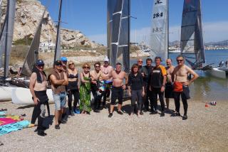 Raid Pointe Rouge - Riou - Frioul - Pointe Rouge pour la section catamarans