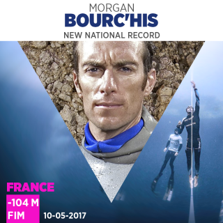 Record de France d'apnée pour Morgan !