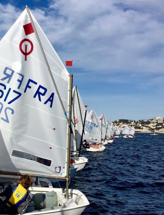 Régate de Ligue à l'YCPR - Optimist