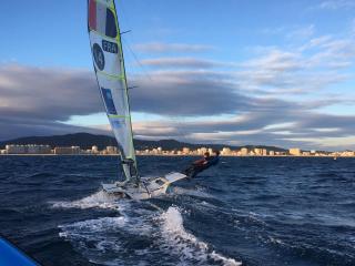 49er et RsX étaient à Palma : Noé Delpech termine en bronze !