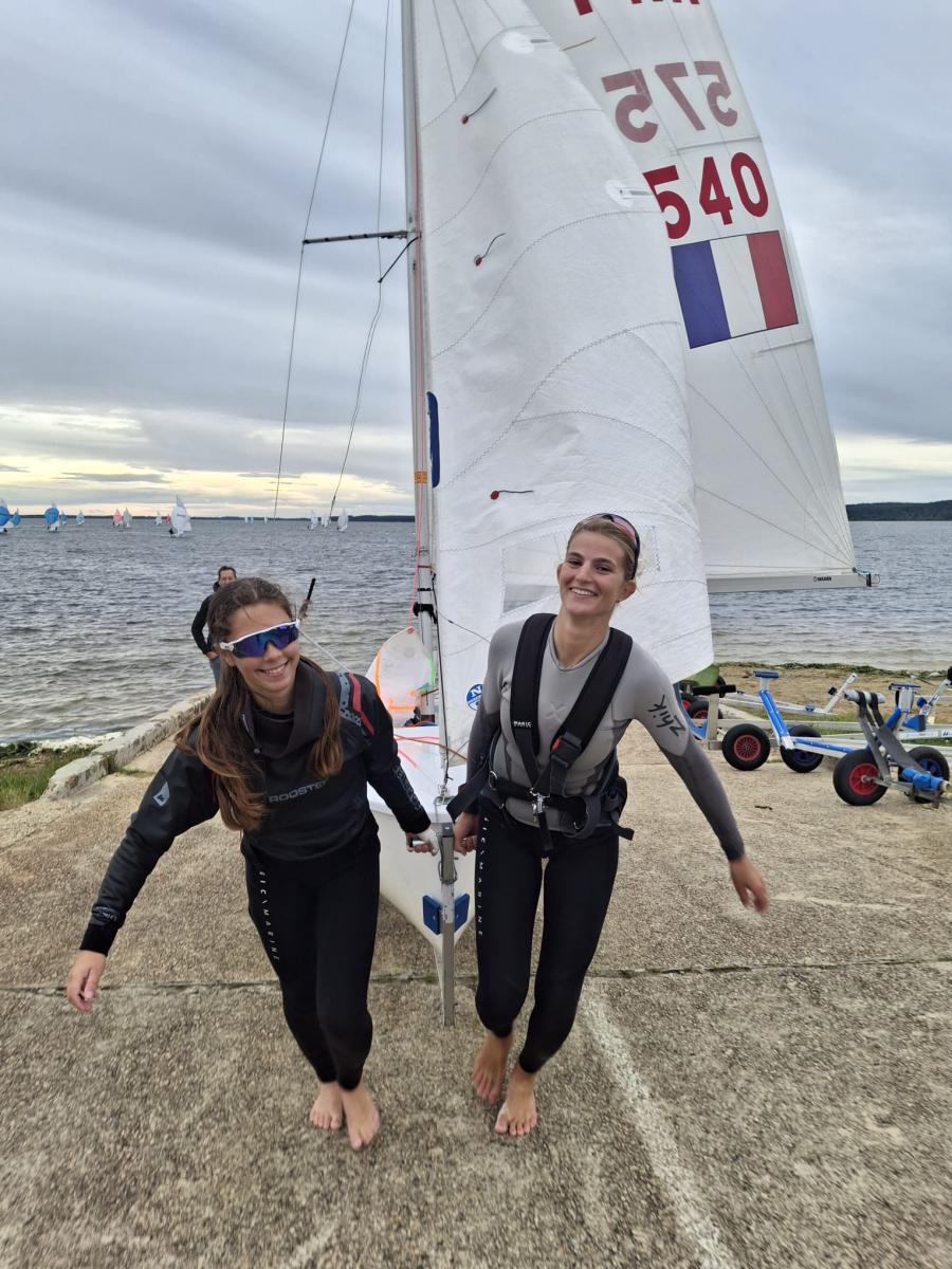 Résultats de nos néo-compétiteurs en 420 à Biscarosse