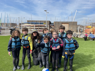 RETOUR SUR LA PREMIÈRE RÉGATE POUR NOS OPTIMISTS 6 - 8 ANS
