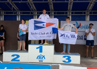 Belles performances lors de la régate inter-ligue d'Aix les bains - Optimist ligue