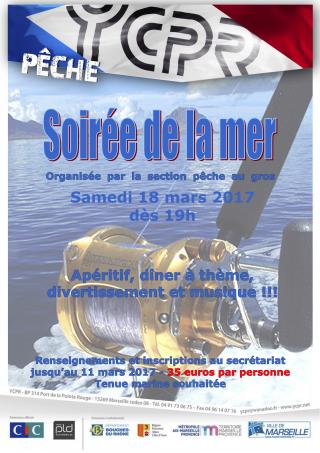 Samedi 18 mars : soirée de la mer - Diner/Conférence