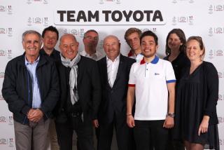 Soirée de lancement du partenariat Toyota avec les Jeux Olympiques et Paralympiques