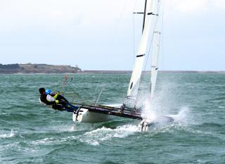 Sophie de Turckheim et Franck Cammas en mode préparation pour l'Eurosaf de Palma !