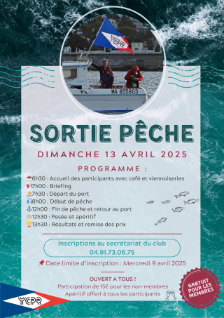 ANNULÉE - Sortie pêche fête du club - Pêche sportive