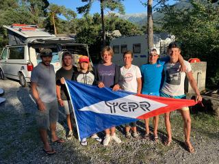 Stage et régate Windfoil à Embrun pour la team - PAV Ligue