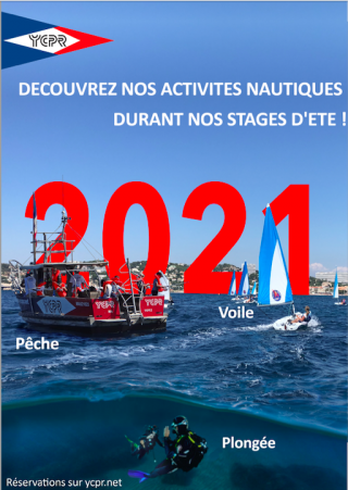 Stages pêche, plongée et voile - ÉTÉ 2021