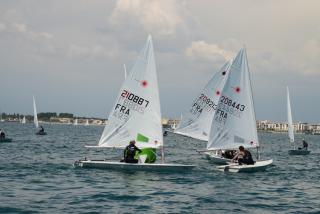 Thomas Faure 3e du demi national de printemps Laser - Cap d'Agde