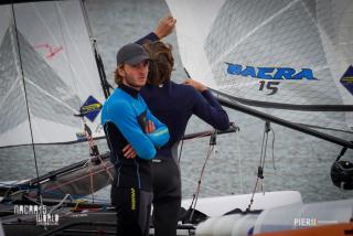 Thomas Faure remplaçant au pied levé au Mondial de Nacra 15