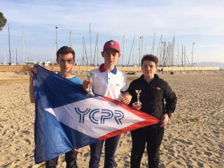 Tom et Tristan au championnat du monde de Laser 4.7