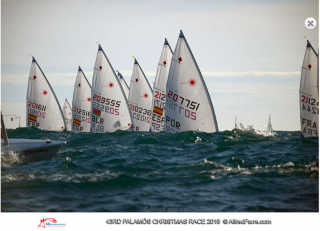 Tom Lepiece 10ème de la Palamos Christmas Race en Laser