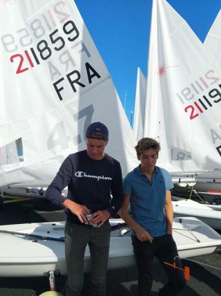 Trois TOP 10 au championnat de France Laser